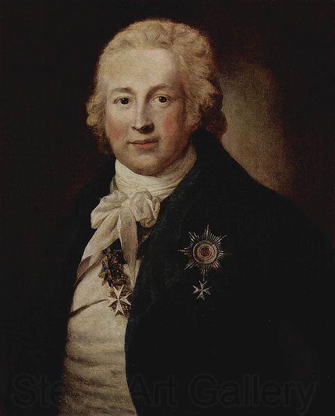 Anton Graff Portrat des Christoph Johann Friedrich Medem Spain oil painting art